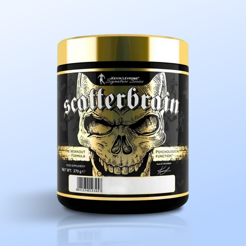 Kevin Levrone Scatterbrain – 270g (120 Servings) | Intense Focus & Energy Pre-Workout Formula