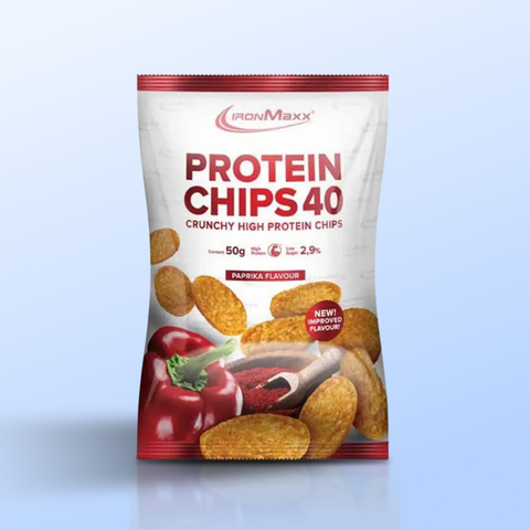 IronMaxx Protein Chips 40: The Ultimate High-Protein Snack for Fitness Enthusiasts