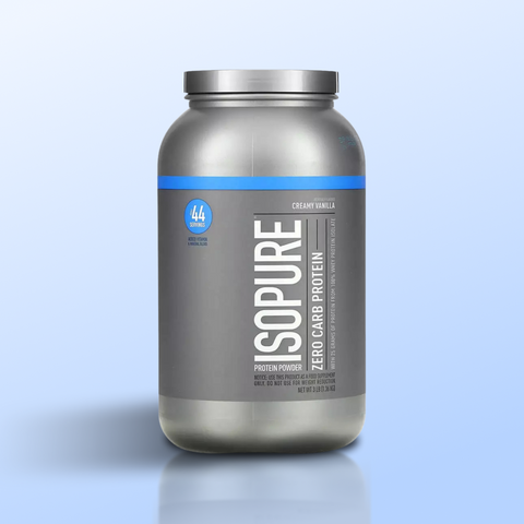 Isopure Zero Carb Protein – Pure Whey Protein Isolate for Lean Muscle, Recovery, and Low-Carb Diets