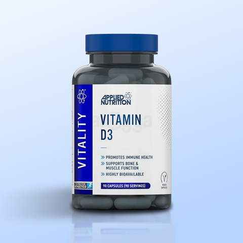 Applied Nutrition Vitamin D3 – 3000 IU | 90 Tablets | Immunity, Bone & Muscle Support